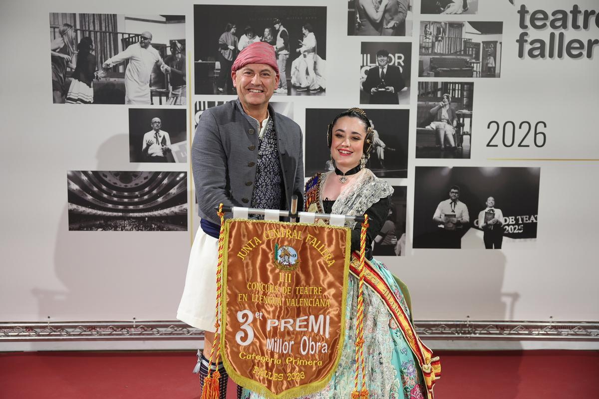 Los ganadores del Teatre Faller 2026 Los ganadores del Teatre Faller 2026