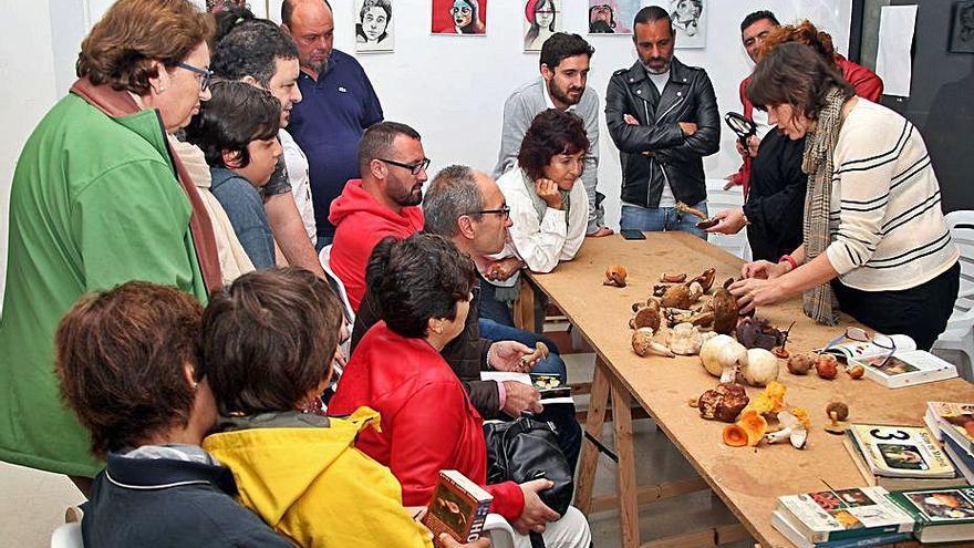 Una de las clases impartidas en sus jornadas.