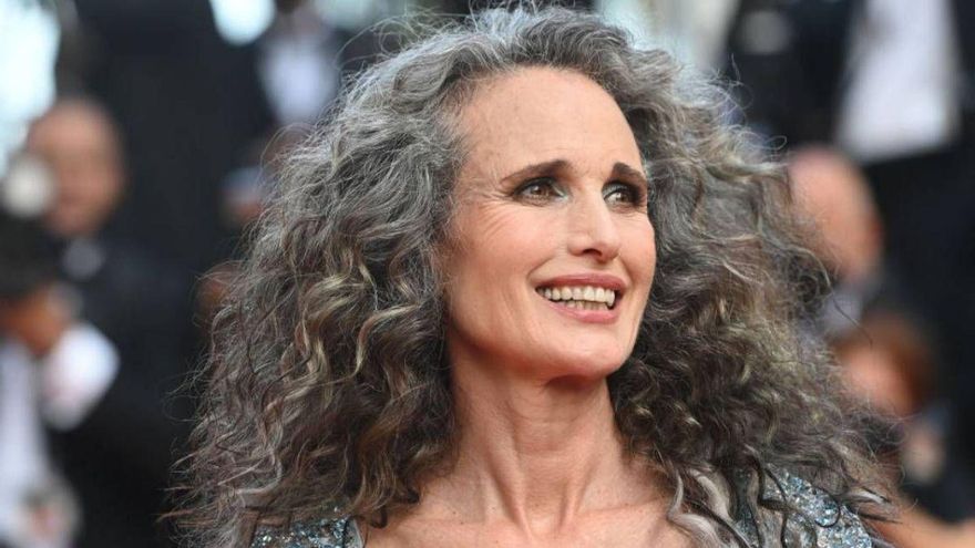 Andie MacDowell acepta su edad y planta cara a la industria: &quot;Quiero ser vieja&quot;