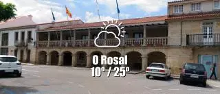 El tiempo en O Rosal: previsión meteorológica para hoy, jueves 18 de abril