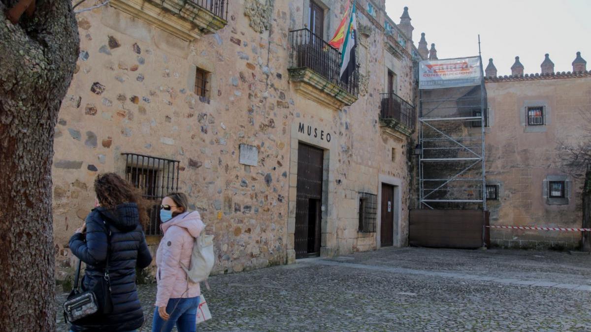 Reparan las goteras del Museo de Cáceres a la espera de su reforma