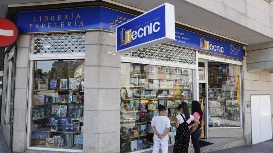 La renovada Librería Tecnic, en Jenaro de la Fuente. 