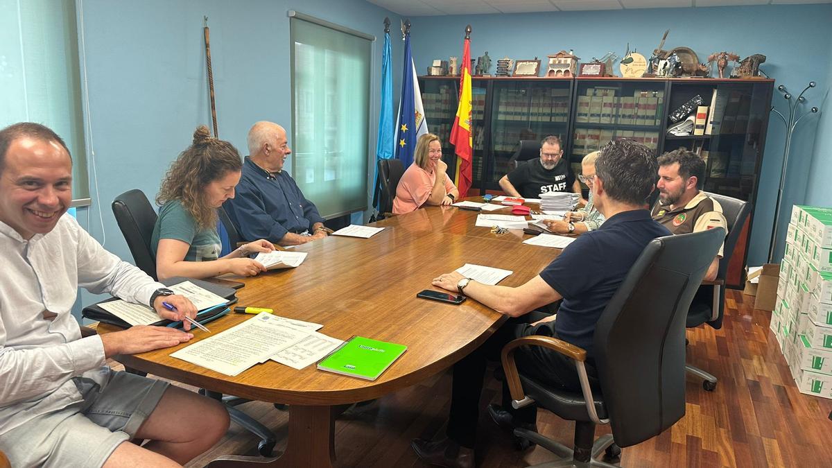 Un momento de la sesión plenaria, en Benia.