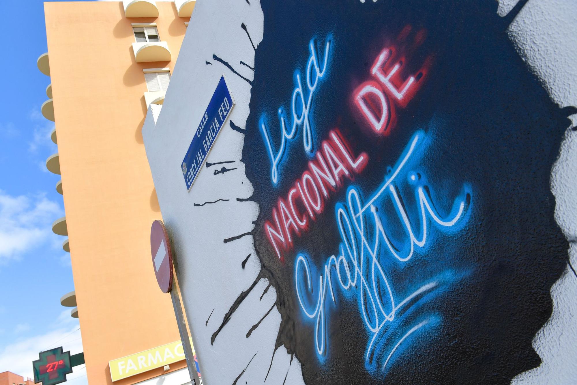 Liga nacional de graffitis en La Minilla