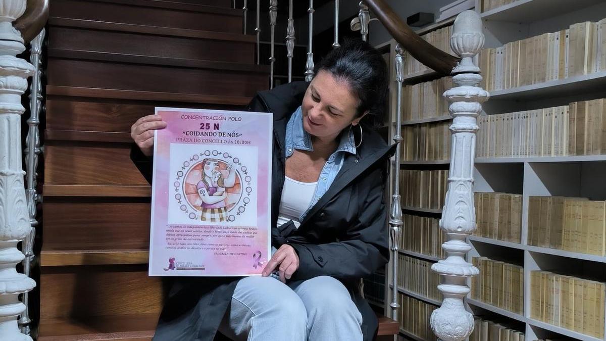 Imagen de archivo de la concejala de Igualdade de Cambados.