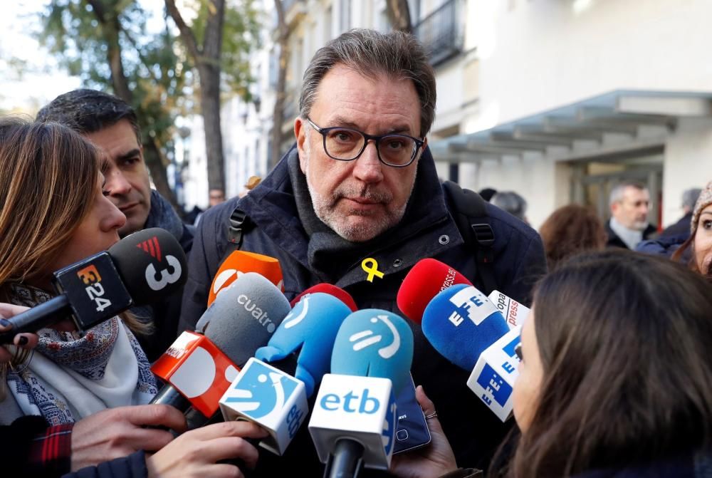 Els consellers i els Jordis declaren al Suprem