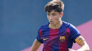 Adam Argemí es el capitán del Juvenil B