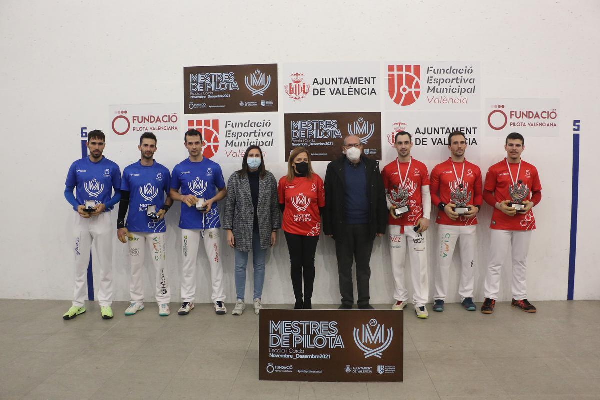 Campions i finalistes del Trofeu Mestres - Ciutat de València