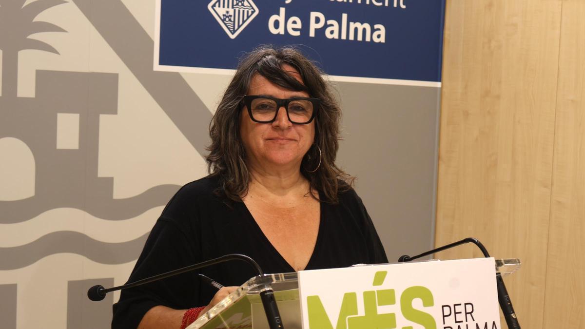La regidora de Més per Palma, Kika Coll.