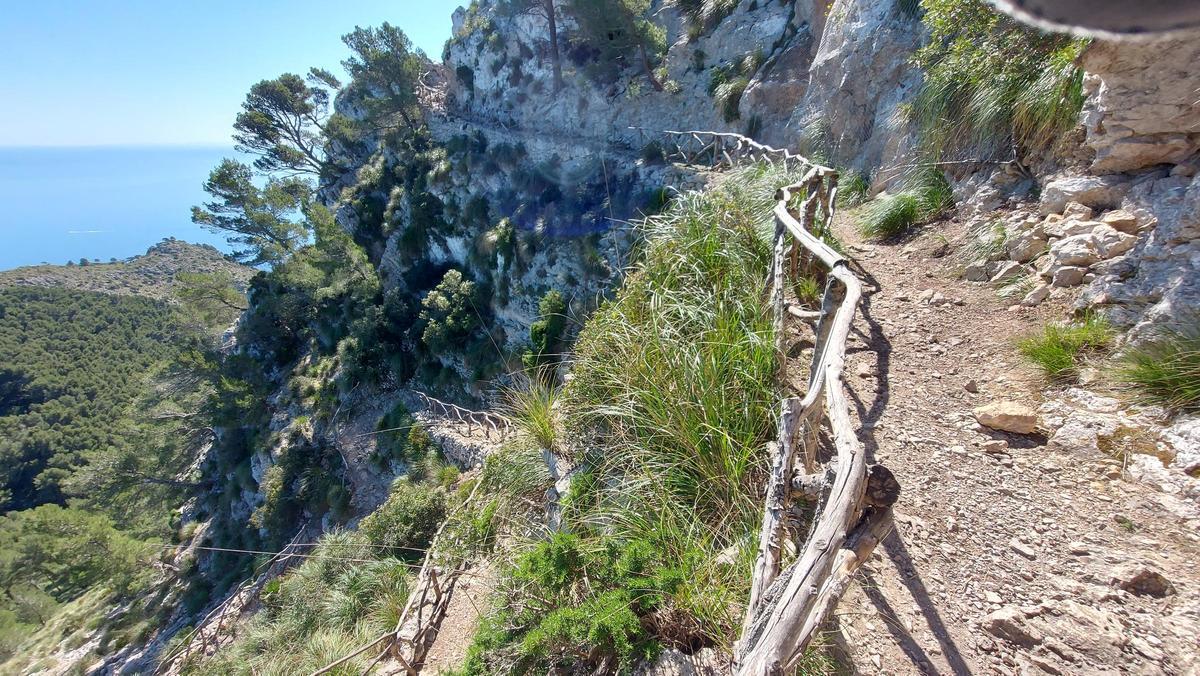 Aufstieg zur Talaia d‘Alcudia