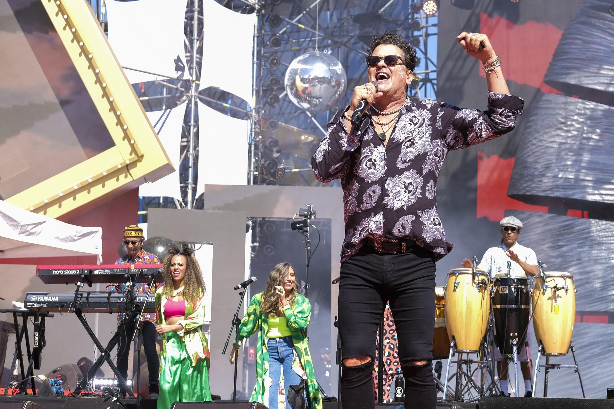 Concierto de Carlos Vives en el Carnaval de Las Palmas de Gran Canaria