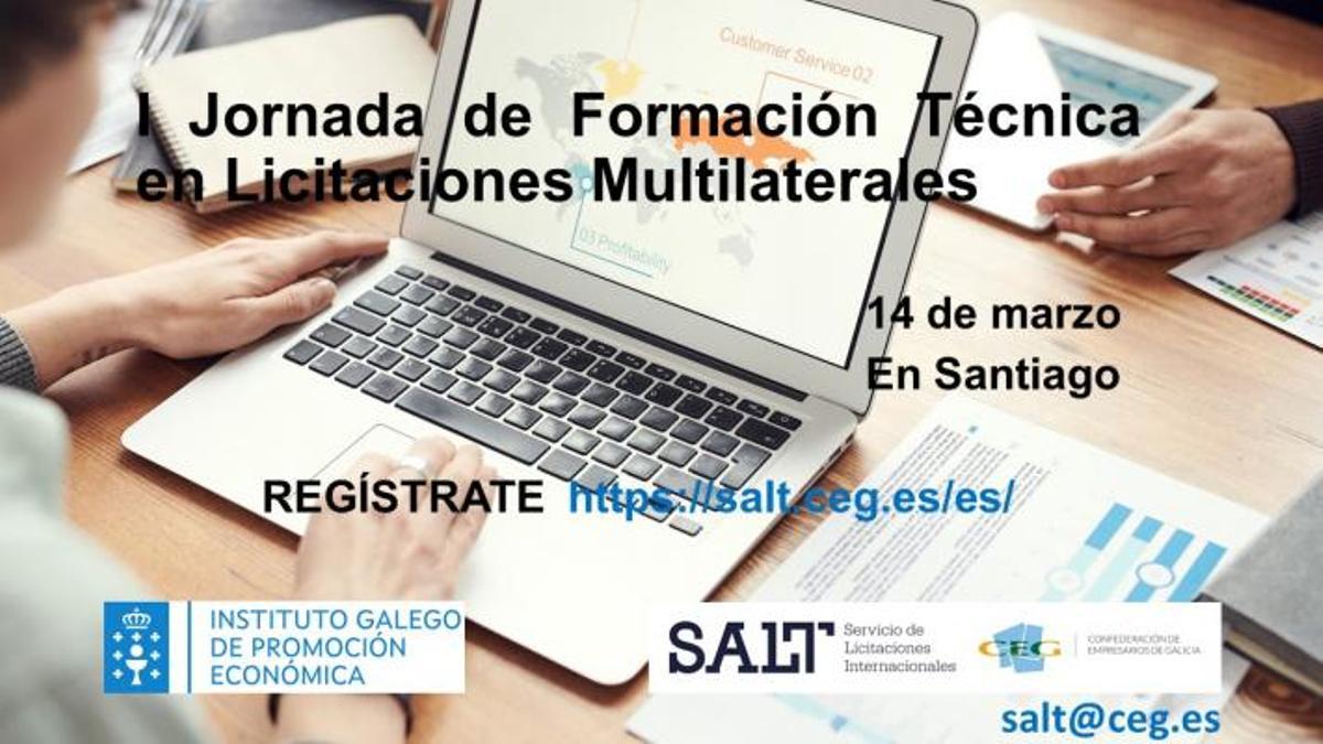 Primera Jornada de Formación Técnica en Licitaciones Multilaterales organizadas por el Servicio de Licitaciones Internacionales SALT de la CEG
