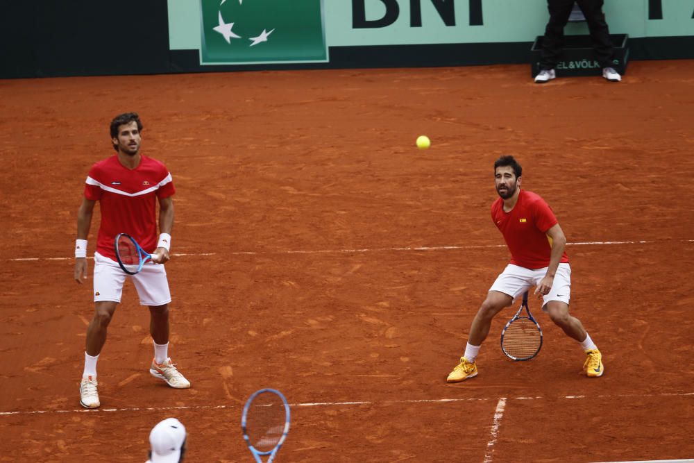 Partido de dobles España-Alemania