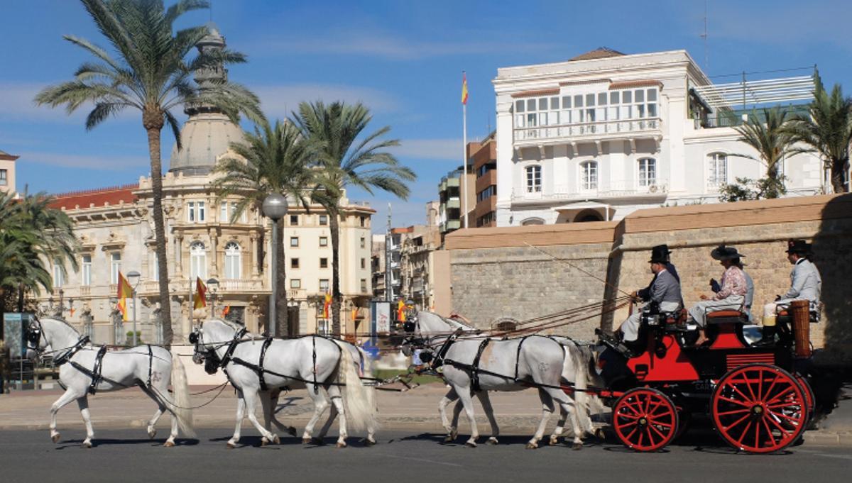 Cartagena acoge el domingo el X Concurso Nacional de Enganches de Tradición