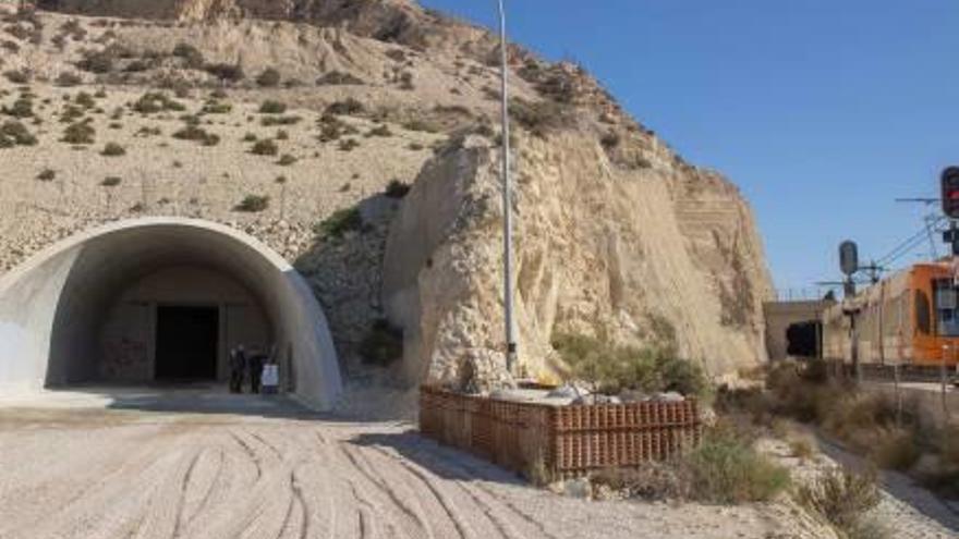 El túnel del tranvía en la Serra Grossa duplicará los servicios