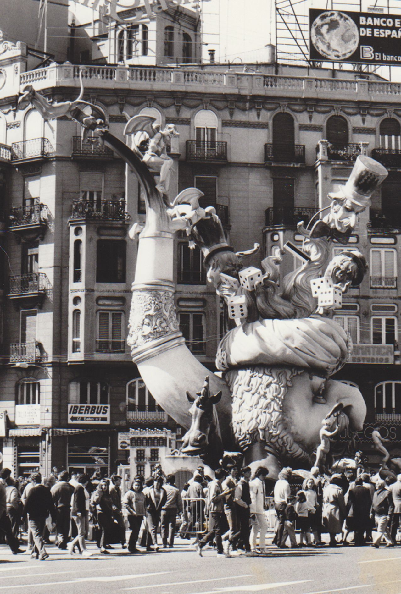 Así eran las fallas en los años 80