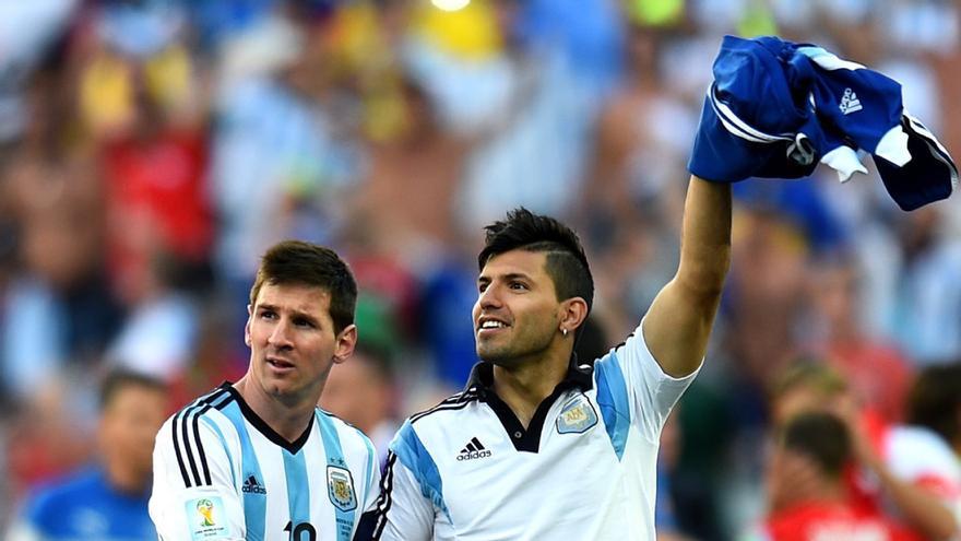 La conformación de una nueva dupla: Agüero y Messi