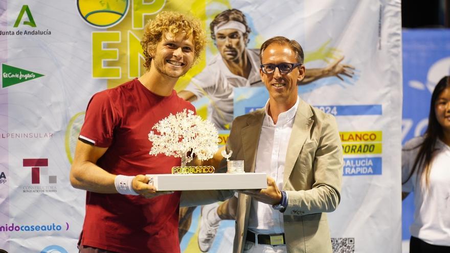 August Holmgren gana la corona del ATP Challenger de Pozoblanco