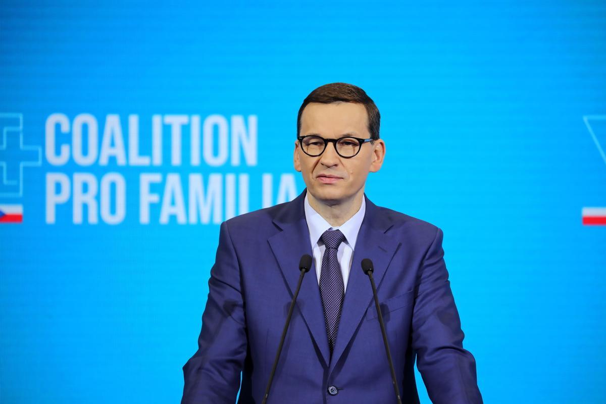 El primer ministro polaco, Mateusz Morawiecki.