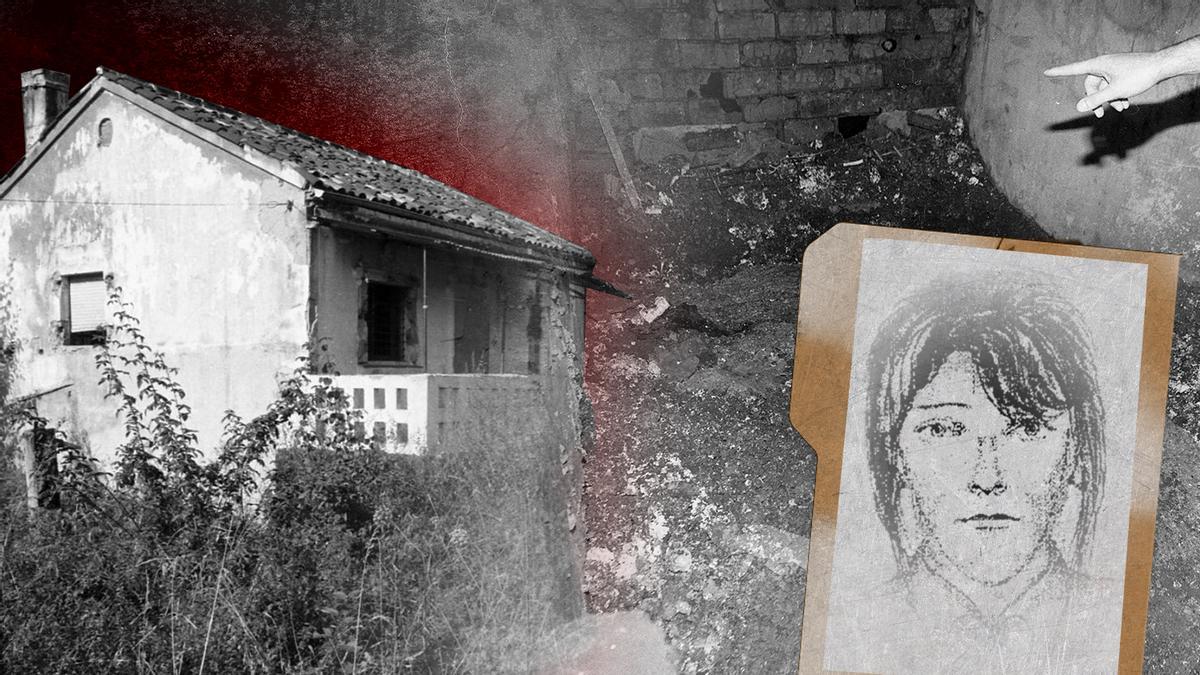 La casa  de Barros donde fue enterrada la chica avilesina que apuñaló el camionero de Langreo.