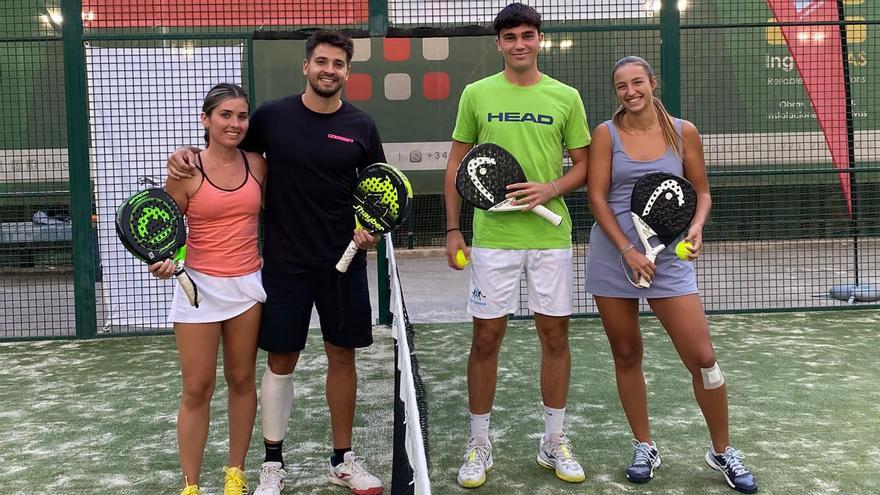 Partido de Mixtos entre Sergio Rico-Carlota Pou contra Andrea Gil-Alberto Carpio.