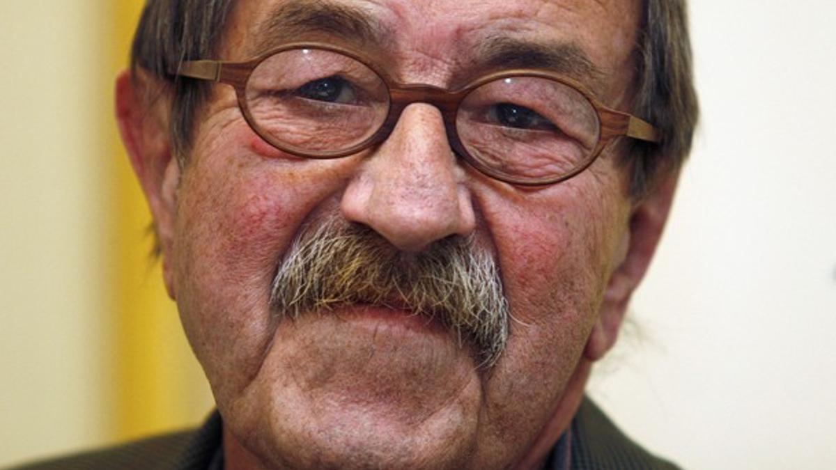 Günter Grass, durante una rueda de prensa en Madrid, en el 2007.