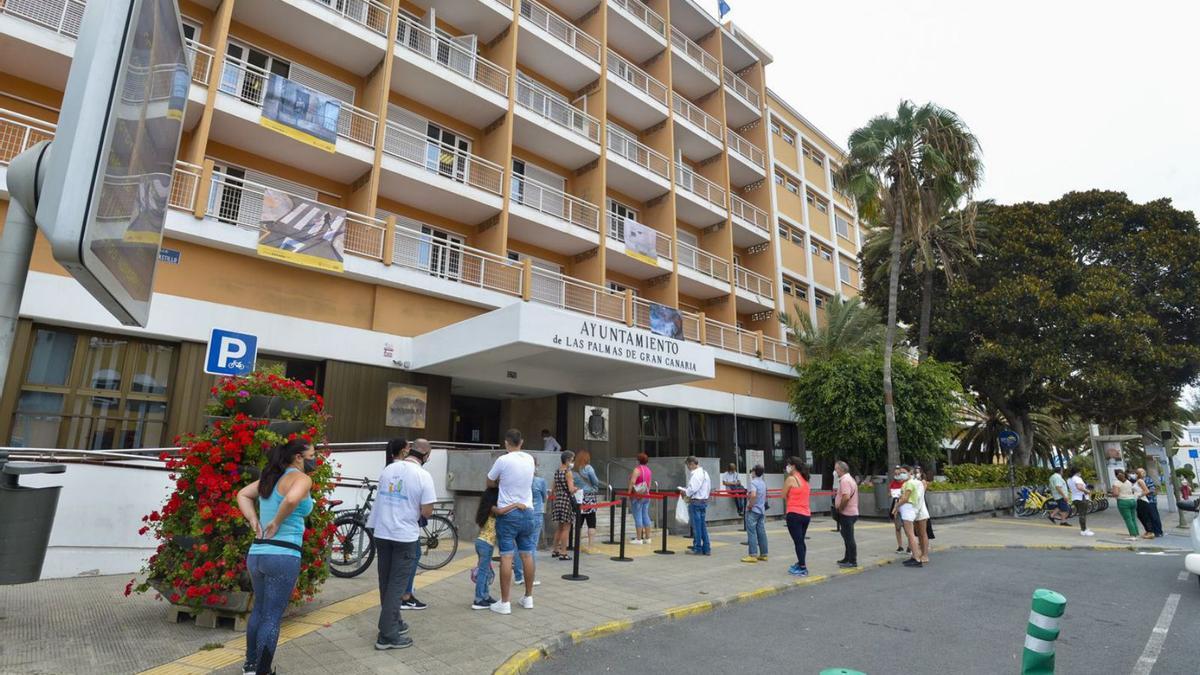 Oficinas Municipales del Ayuntamiento de Las Palmas de Gran Canaria.