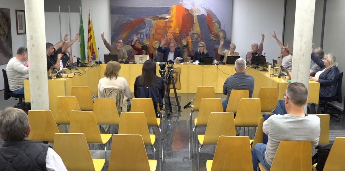 Tots els regidors del ple municipal van votar a favor de la creació de la Comissió de Seguiment i de la Comissió Delegada