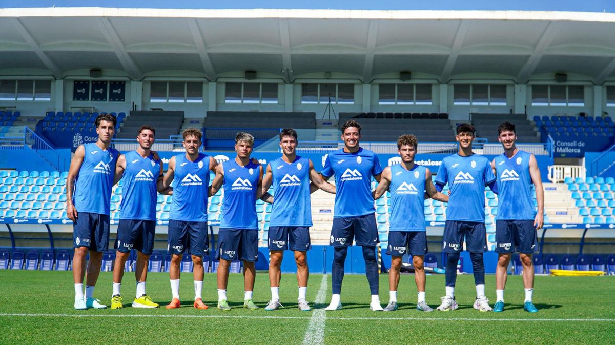 Los nueve fichajes para esta temporada del Atlético Baleares.