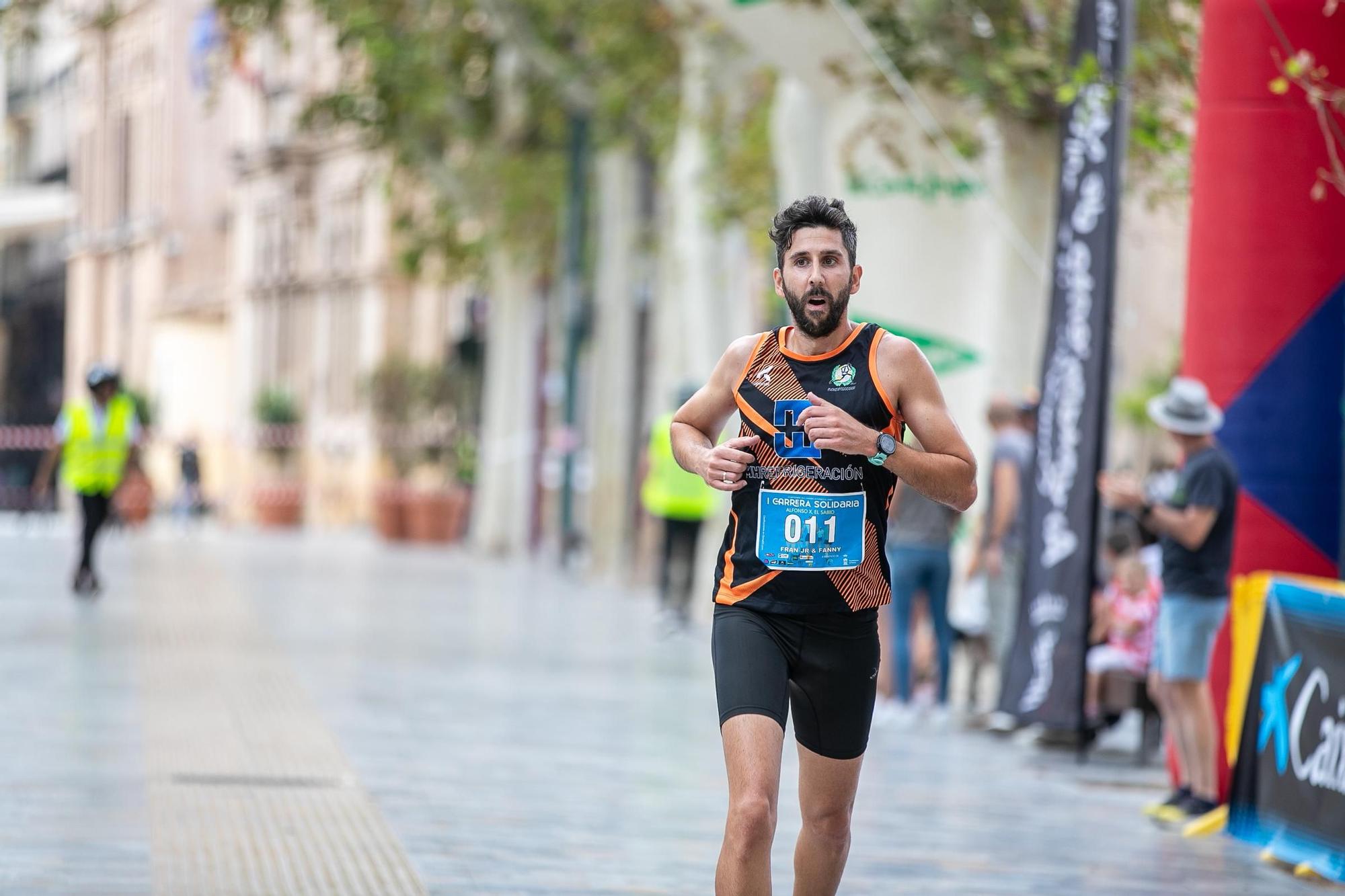 I Carrera Solidaria Alfonso X de Murcia, en imágenes