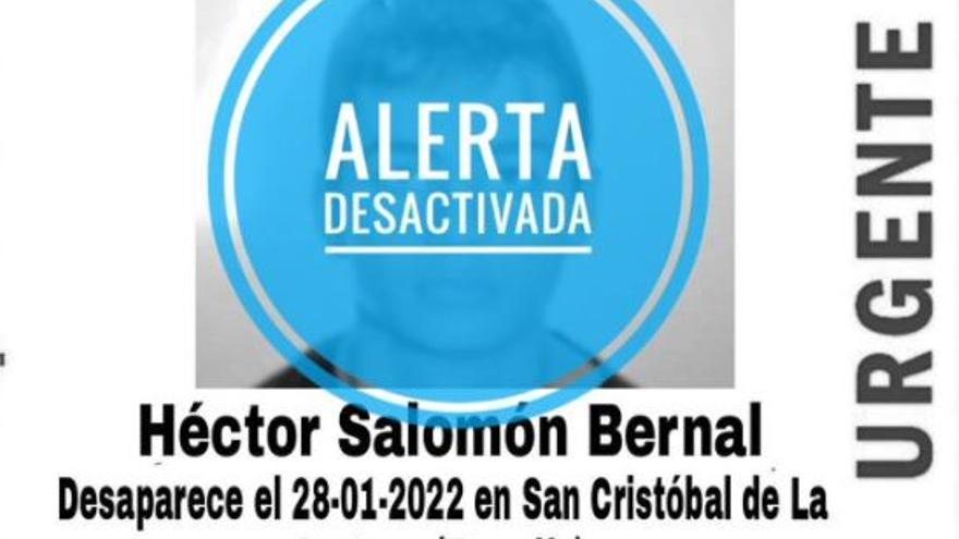 Desactivada la alerta para localizar un menor que había desaparecido en La Laguna.