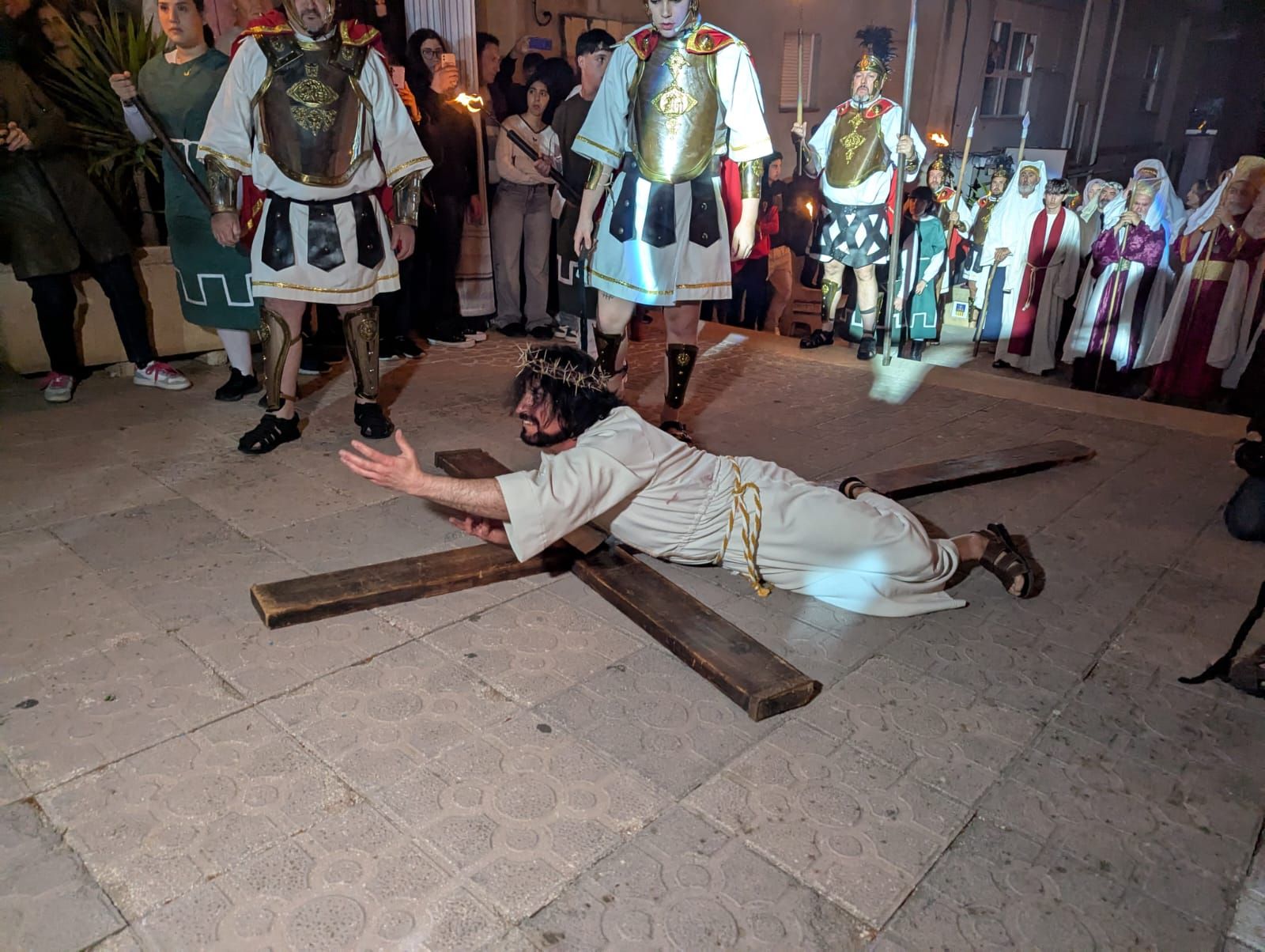Las mejores imágenes de la Passió de Torreblanca de este Jueves Santo