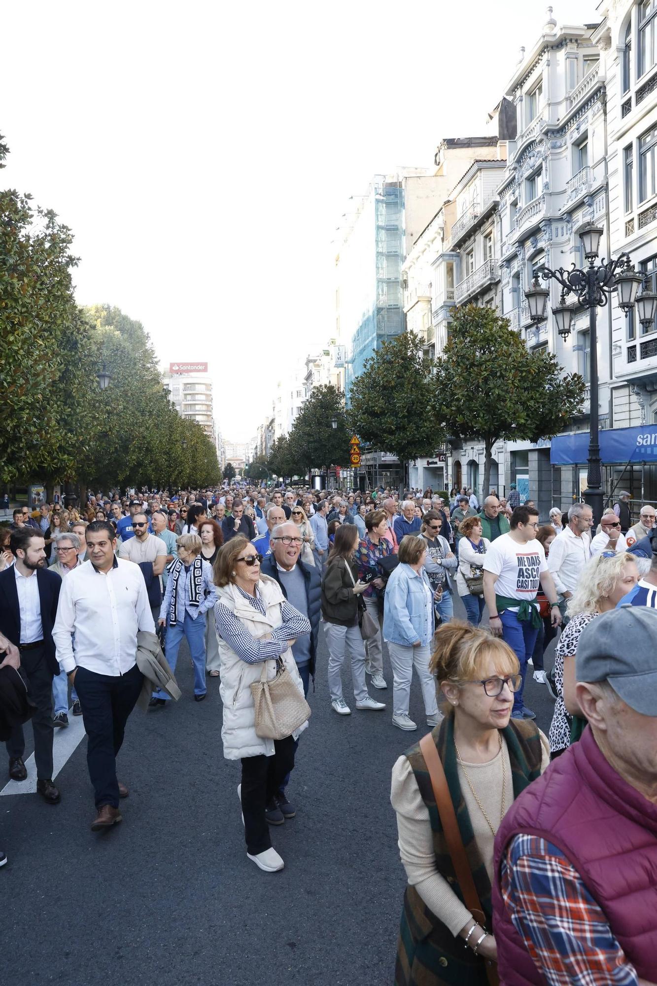 EN IMÁGENES: así fue la gran movilización contra el peaje del Huerna en Asturias