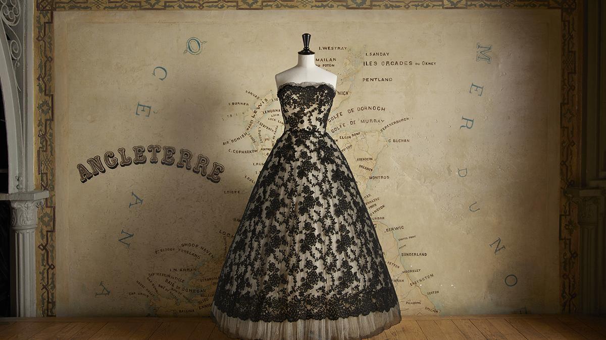 Christian Dior evening gown