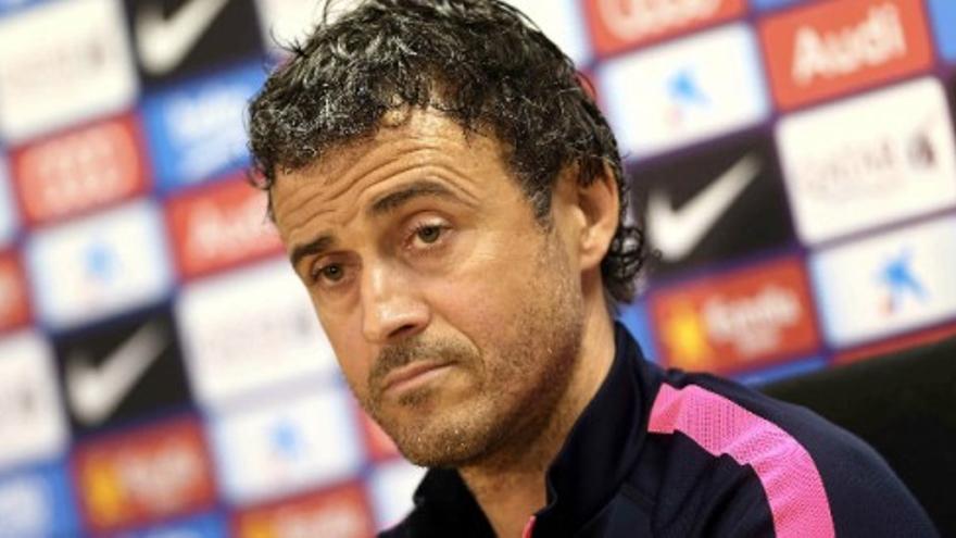 Luis Enrique no cree que la victoria sobre el Real Madrid sea decisiva para la Liga