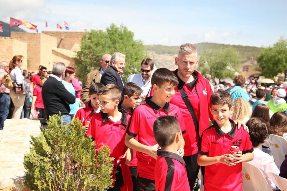 Peregrinación de ElPozo Murcia FS a Caravaca de la Cruz