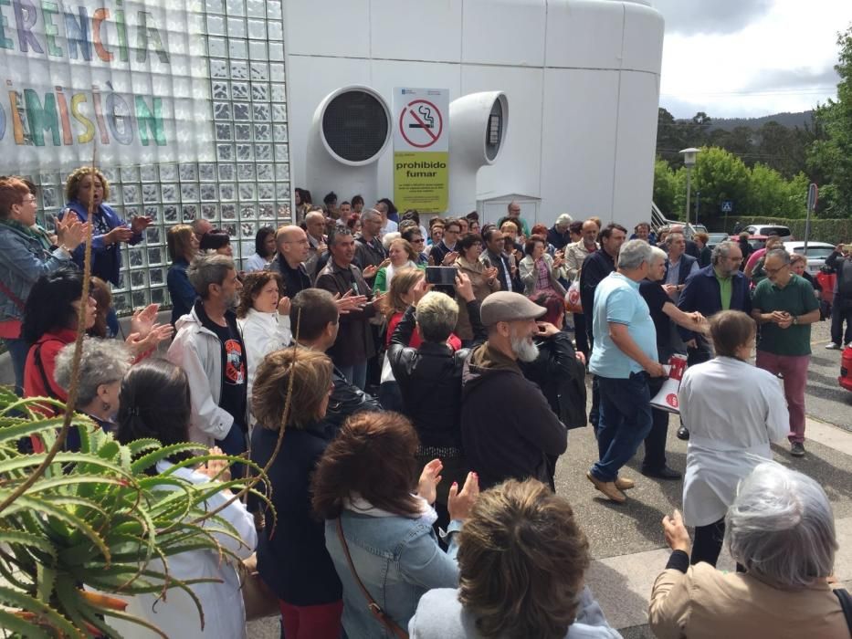 Encierro en el hospital Meixoeiro de Vigo