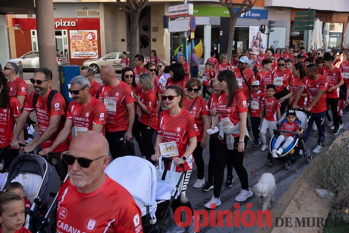 Marcha de la ONG Delwende en Caravaca