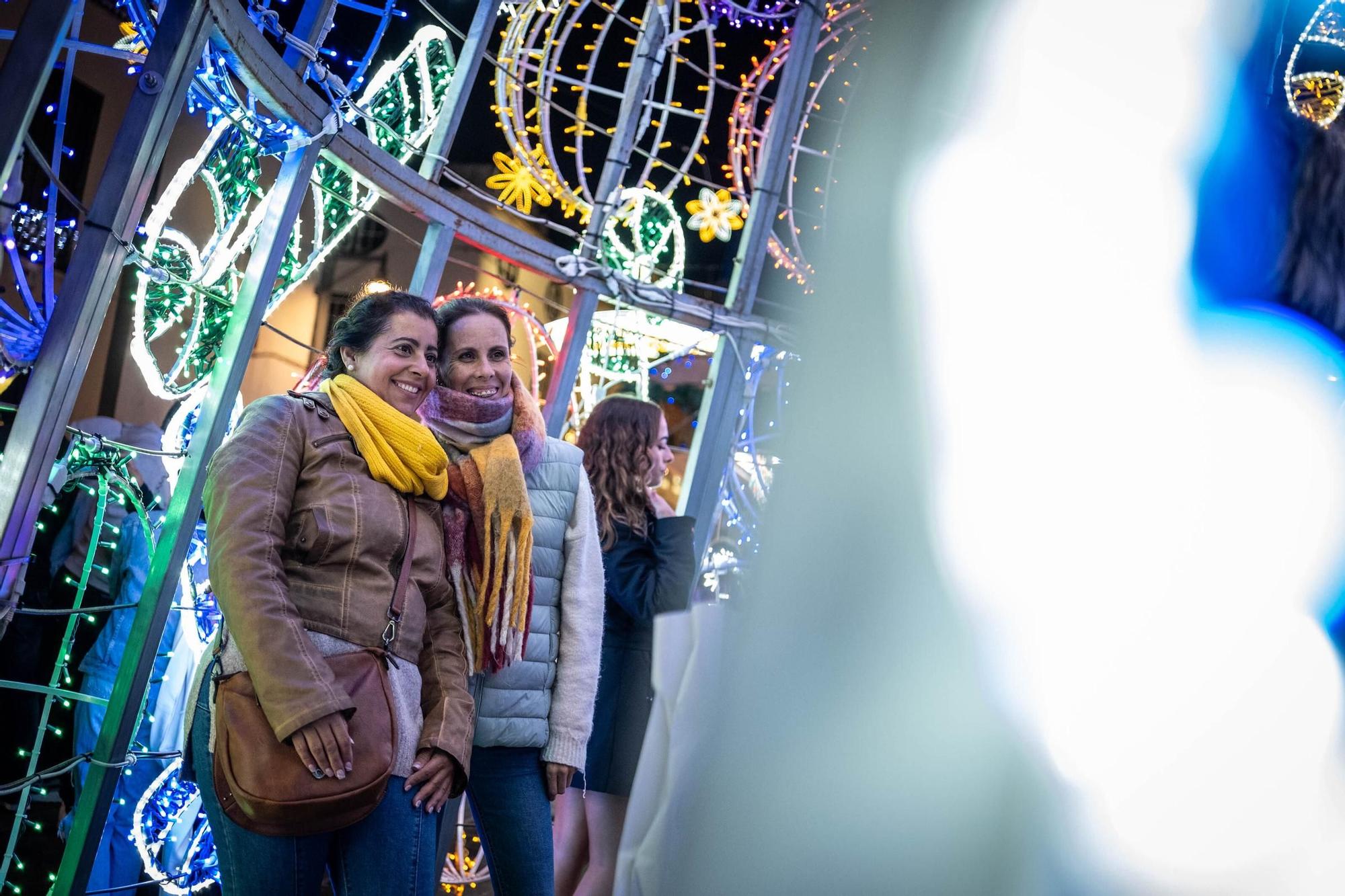 El encendido de las luces de Navidad de La Laguna, en imágenes