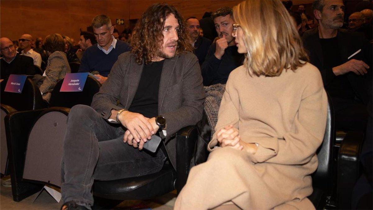 Carles Puyol fue uno de los asistentes al acto