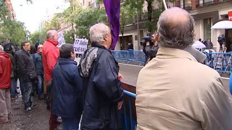 Ambiente desangelado en Ferraz