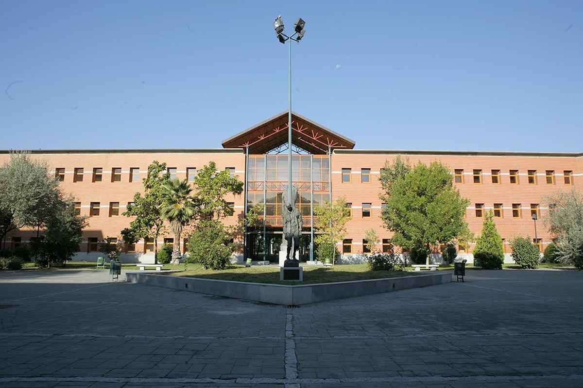 Biblioteca del campus de Vicálvaro de la Universidad Rey Juan Carlos.