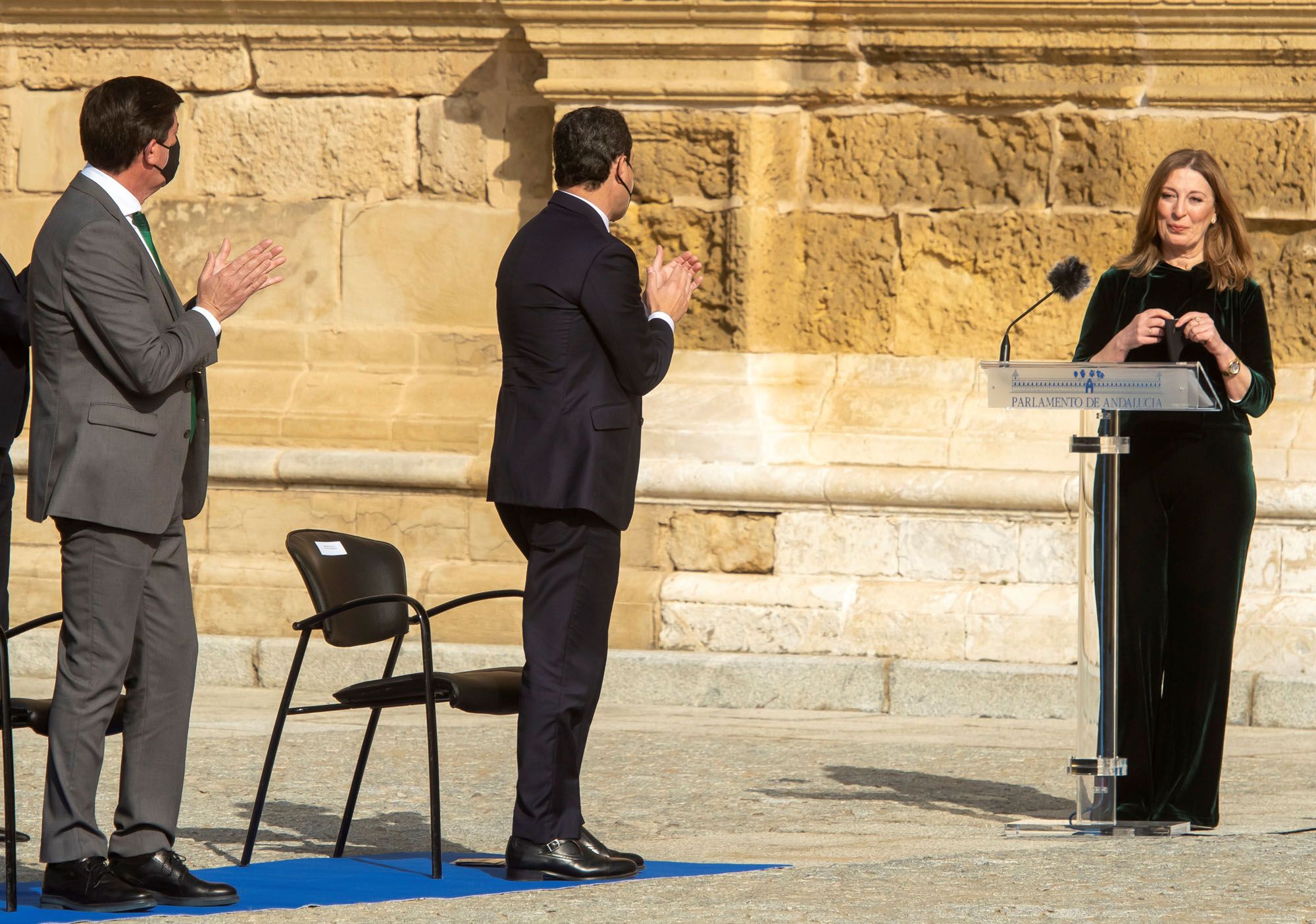 Las imágenes del acto institucional por el Día de Andalucía en el Parlamento andaluz