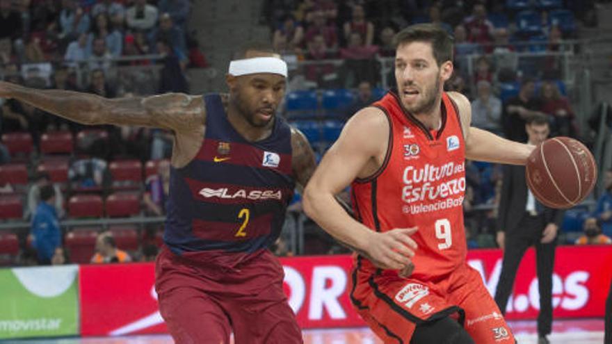 Horario y televisión del Valencia Basket-FC Barcelona