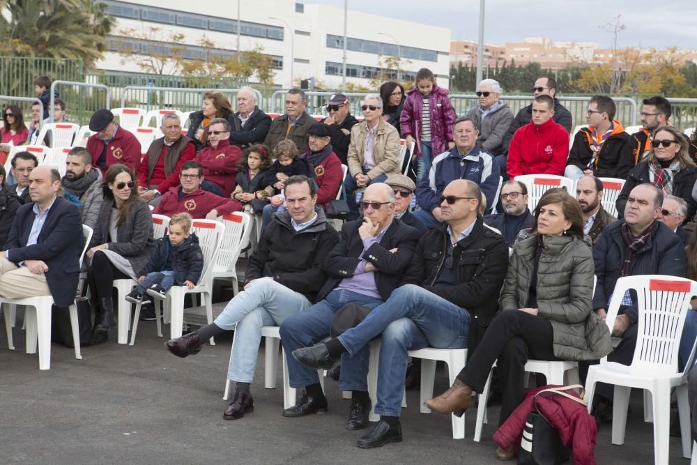 Inauguración del nuevo campo de fútbol del colegio Salesianos