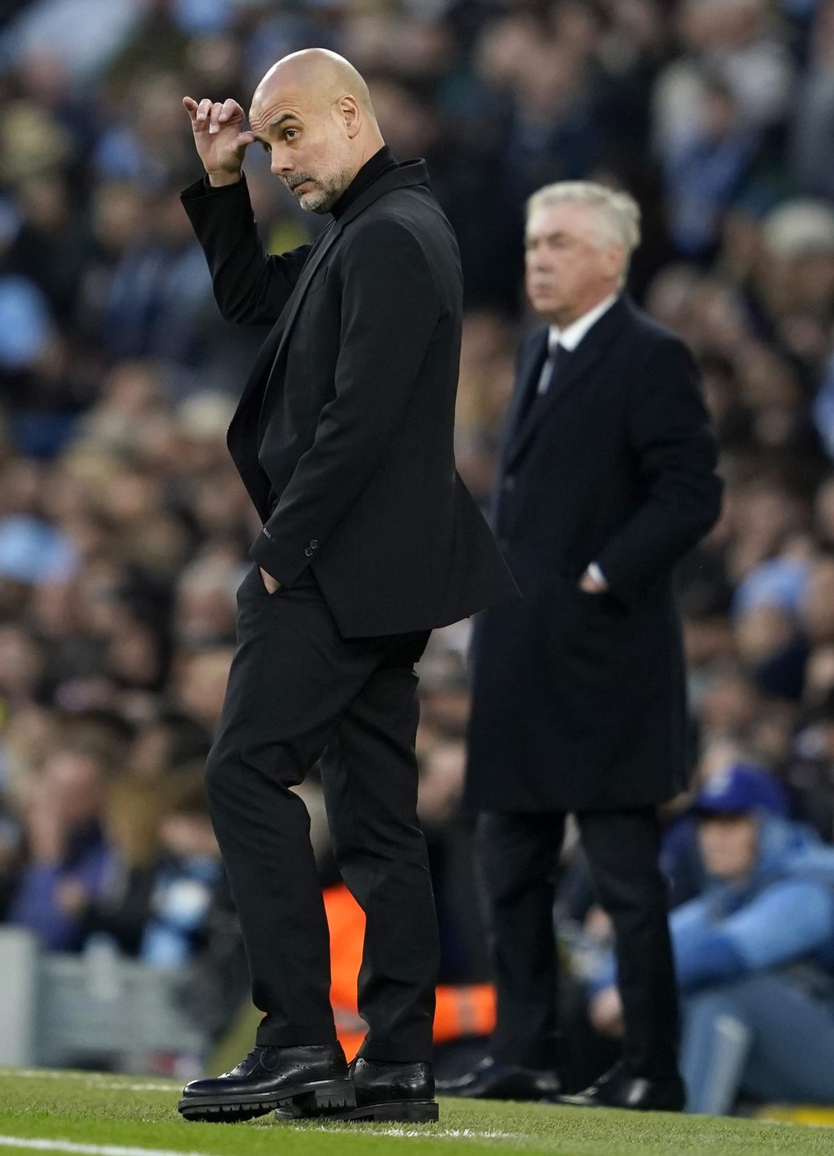 Manchester City - Real Madrid, la vuelta de cuartos de final de la Champions League, en imágenes.