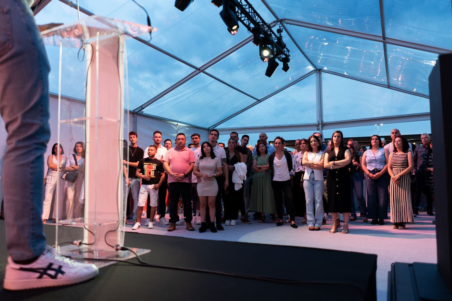 Fiesta para los empleados de Smalticeram España
