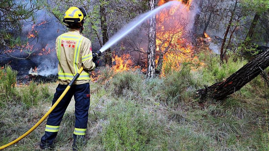 Una de les cremes controlades que s&#039;estan fent al Solsonès