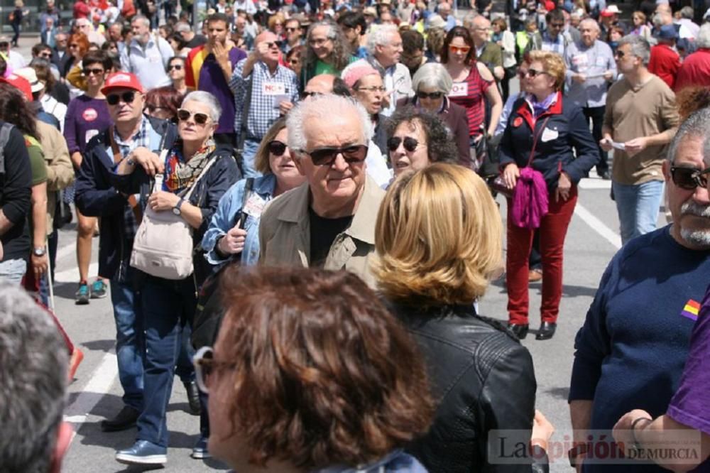 Manifestación del 1 de mayo en Murcia