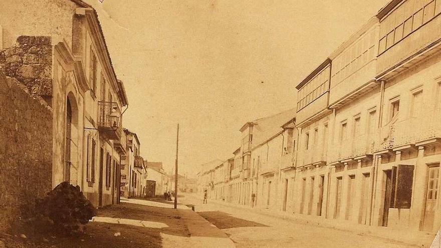 A Estrada en sepia